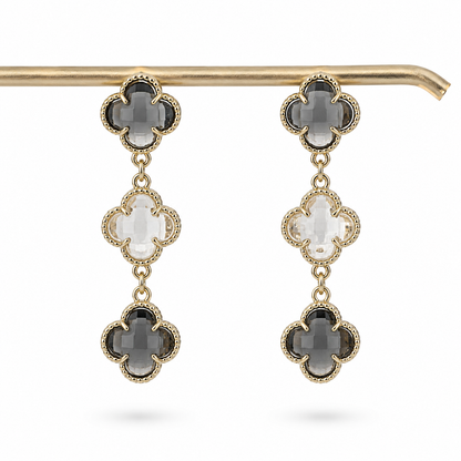 Crystal Clover Dangler
